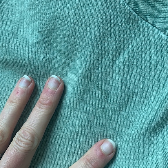 Jungmaven stained glass alpine raglan sweatshirt small clay green/mint - Picture 14 of 15